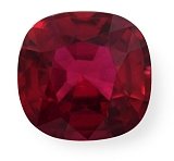 1.63 ct Cushion Red Natural Ruby