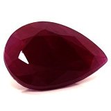 2.53 ct Pear Red Natural Ruby