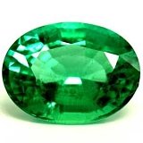 1.13 ct Oval Green Natural Emerald