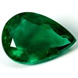 2.10 ct Pear Green Natural Emerald