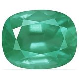 2.06 ct Cushion Green Natural Emerald