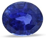 3.09 ct Oval Blue Natural Sapphire