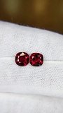 2.45 ct Cushion Red Natural Ruby