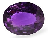 10.15 ct Oval Purple Natural Sapphire