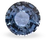 4.06 ct Round Green Natural Sapphire