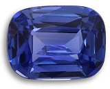 3.11 ct Cushion Blue Natural Sapphire