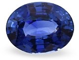 5.18 ct Oval Blue Natural Sapphire