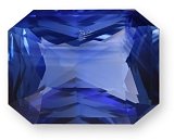 4.12 ct Radiant Blue Natural Sapphire