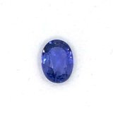 1.58 ct Oval Blue Natural Sapphire