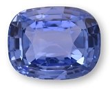 3.03 ct Cushion Blue Natural Sapphire