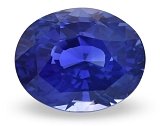 6.29 ct Oval Blue Natural Sapphire