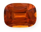 7.33 ct Cushion Orange Natural Sapphire