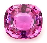 3.05 ct Cushion Pink Natural Sapphire
