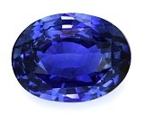 4.13 ct Oval Blue Natural Sapphire