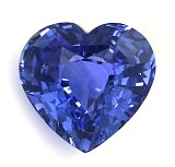 3.05 ct Heart Blue Natural Sapphire