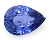 6.99 ct Pear Blue Natural Sapphire