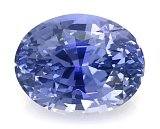 4.13 ct Oval Blue Natural Sapphire