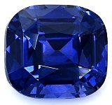 3.07 ct Cushion Blue Natural Sapphire
