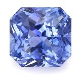 4.53 ct Radiant Blue Natural Sapphire