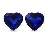 6.16 ct Heart Blue Natural Sapphire