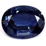 1.97 ct Oval Blue Natural Sapphire