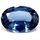 1.24 ct Oval Blue Natural Sapphire