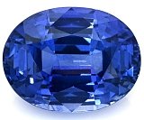 8.15 ct Oval Blue Natural Sapphire