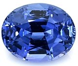 7.52 ct Oval Blue Natural Sapphire