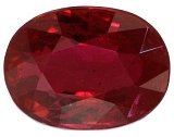 1.84 ct Oval Red Natural Ruby