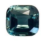 5.02 ct Cushion Green Natural Sapphire