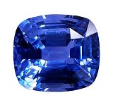 9.92 ct Cushion Blue Natural Sapphire