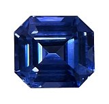 3.39 ct Emerald Blue Natural Sapphire