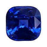 3.04 ct Cushion Blue Natural Sapphire