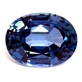 1.68 ct Oval Blue Natural Sapphire