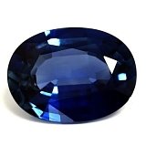 1.34 ct Oval Blue Natural Sapphire