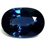 1.07 ct Oval Blue Natural Sapphire