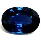 1.02 ct Oval Blue Natural Sapphire