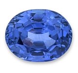 3.91 ct Oval Blue Natural Sapphire