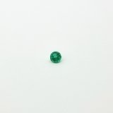 0.22 ct Round Green Natural Emerald
