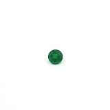 1.63 ct Round Green Natural Emerald