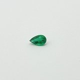0.21 ct Pear Green Natural Emerald