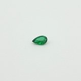 0.20 ct Pear Green Natural Emerald