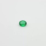 0.54 ct Oval Green Natural Emerald