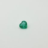1.23 ct Heart Green Natural Emerald