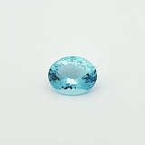 3.79 ct Oval Blue Natural Aquamarine