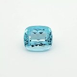 7.24 ct Radiant Blue Natural Aquamarine