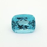 17.34 ct Radiant Blue Natural Aquamarine