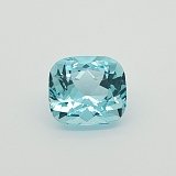 14.61 ct Cushion Blue Natural Aquamarine