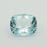 15.27 ct Cushion Blue Natural Aquamarine