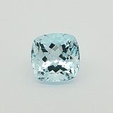 20.92 ct Cushion Blue Natural Aquamarine